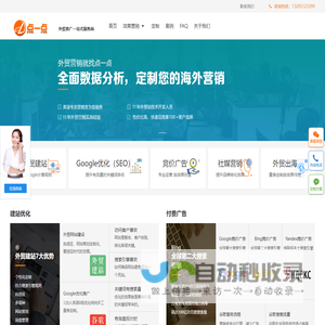 外贸网站建设_google推广_谷歌开户托管_Tiktok推广_SEO谷歌优化-苏州点一点网络技术有限公司